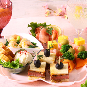 春のオードブルプレート