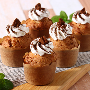 コーヒー香るミニカップケーキ