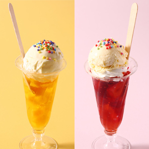 きらきらゼリーフロート